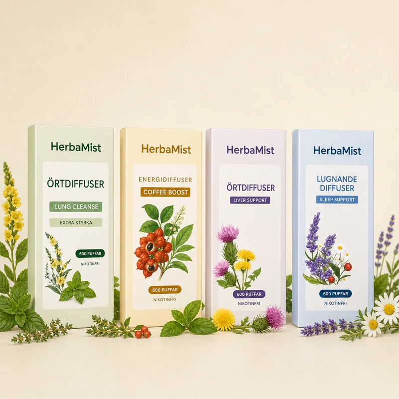 HerbaMist™ | Bryt nikotinsuget på 90 sekunder