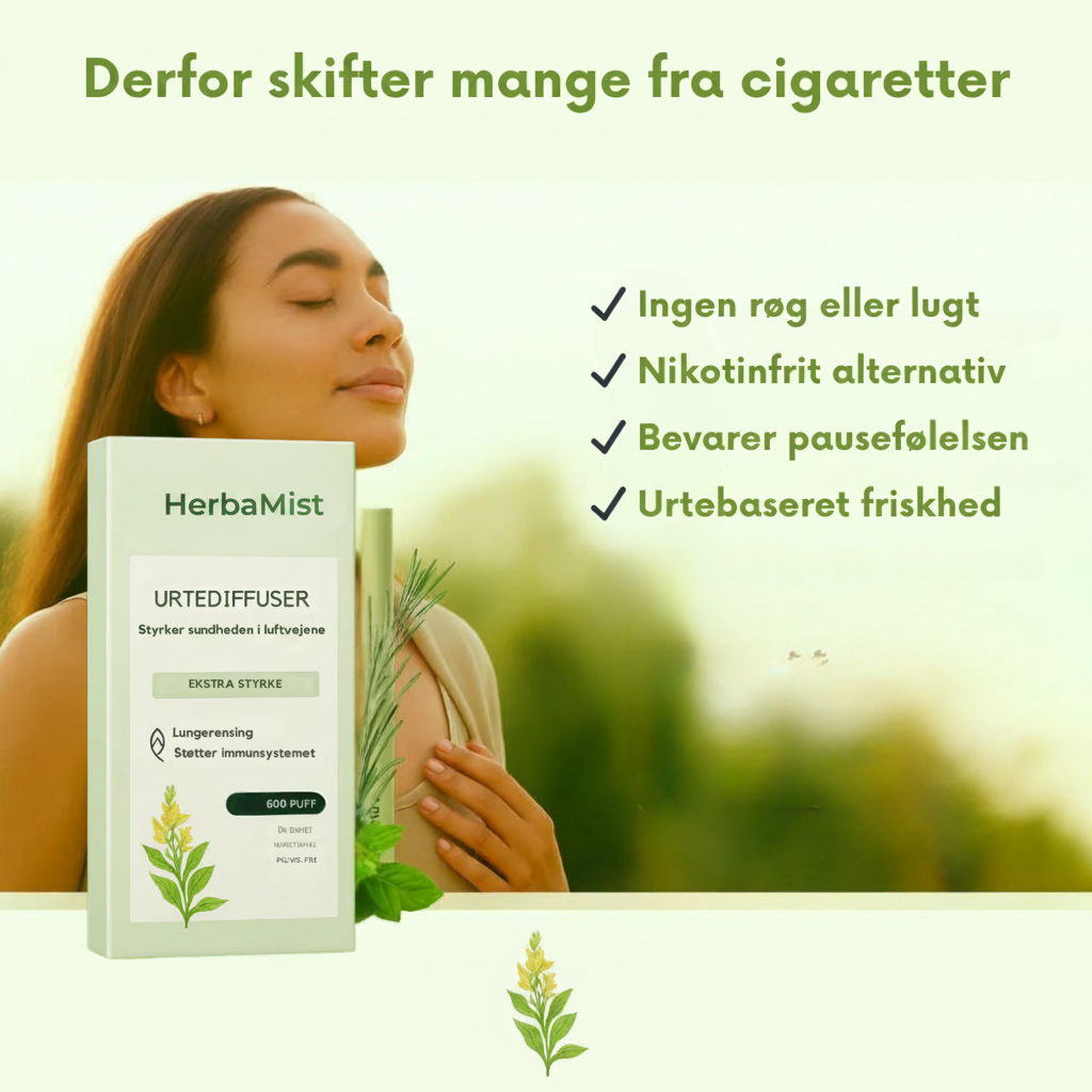 HerbaMist™ | Känn dig social och bekväm igen – utan lukten av cigaretter