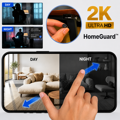 HomeCam™ | Övervaka ditt hem diskret på bara 1 minut