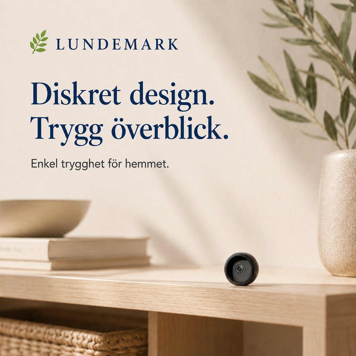 HomeCam™ | Övervaka ditt hem diskret på bara 1 minut