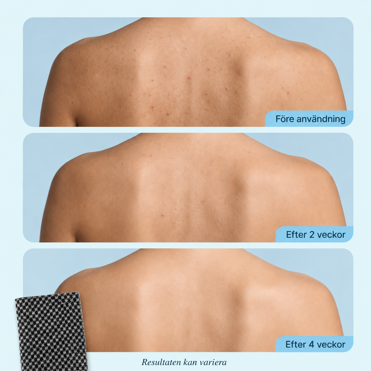 SilkeScrub™ – Exfolierande badhandduk för silkeslen hud.