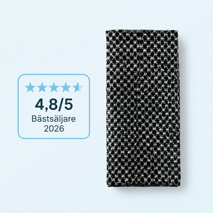 SilkeScrub™ – Exfolierande badhandduk för silkeslen hud.