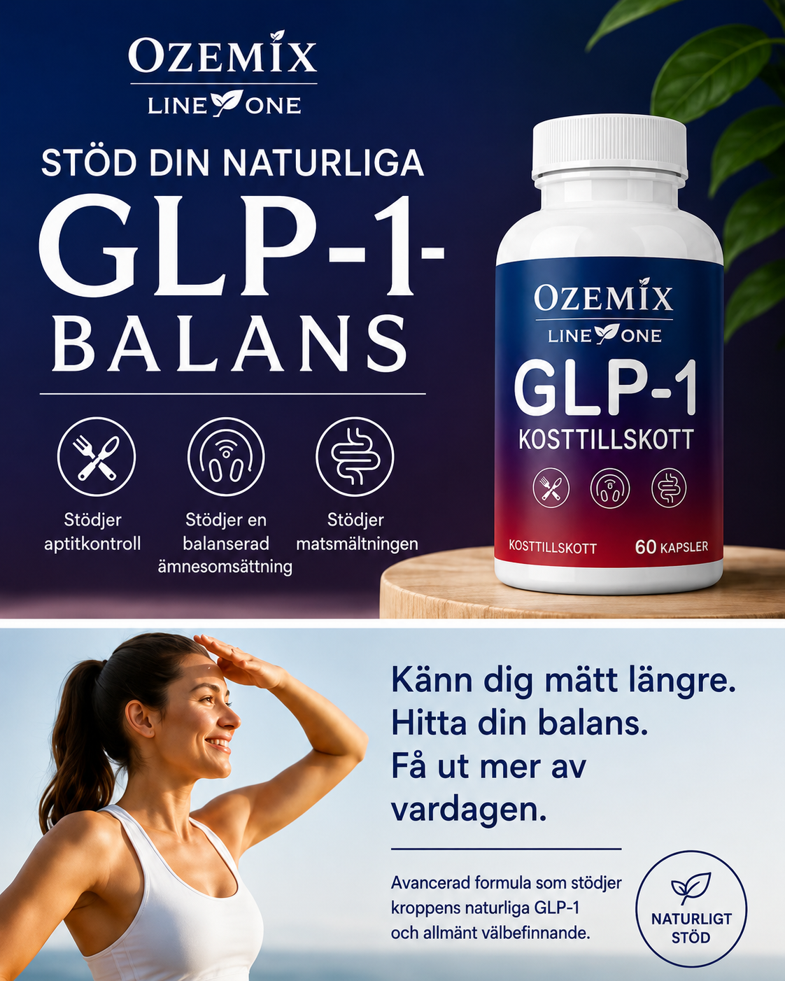 Ozemix™ | Mindre sug. Mer kontroll.