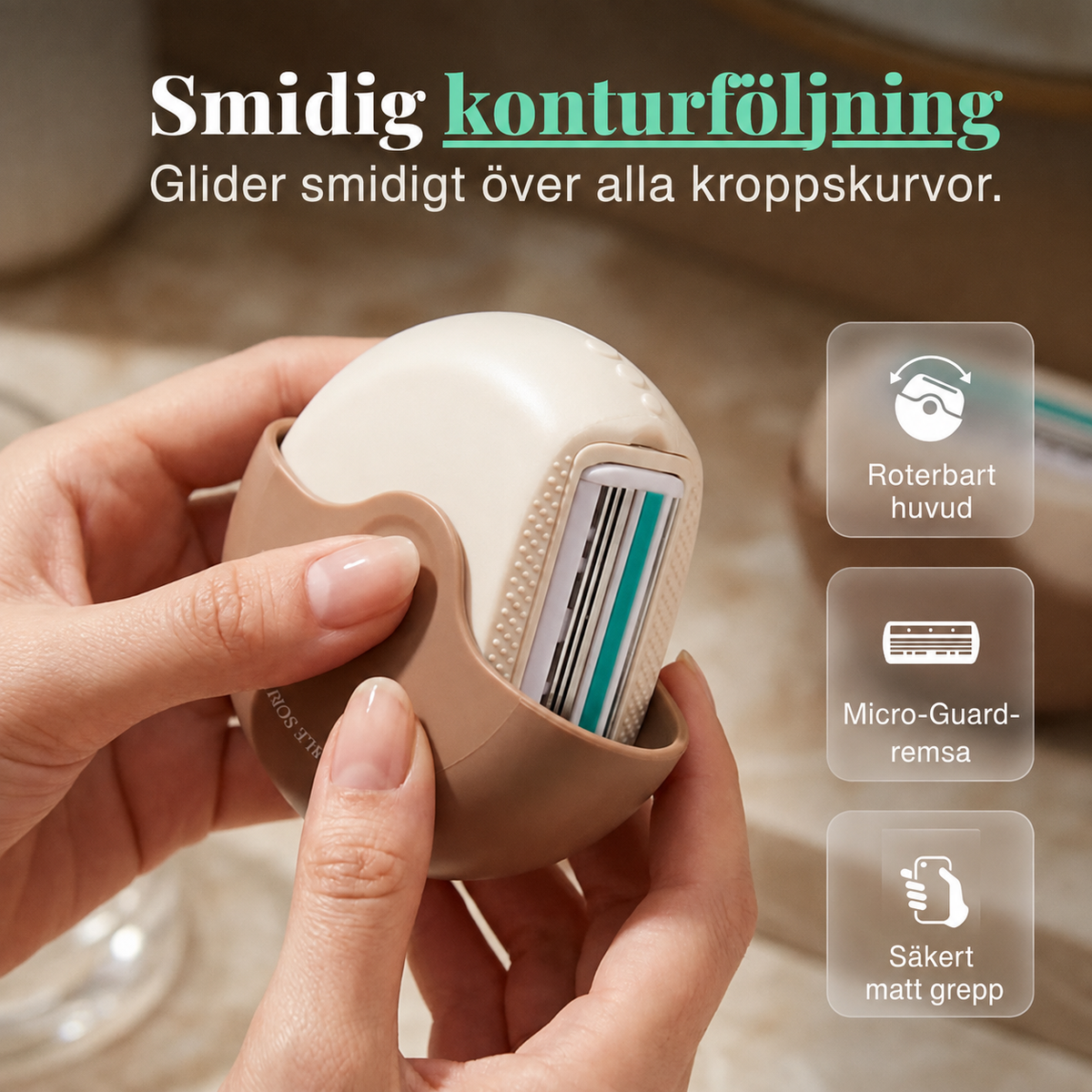 ShavePocket™ | Rakhyveln du alltid har med dig