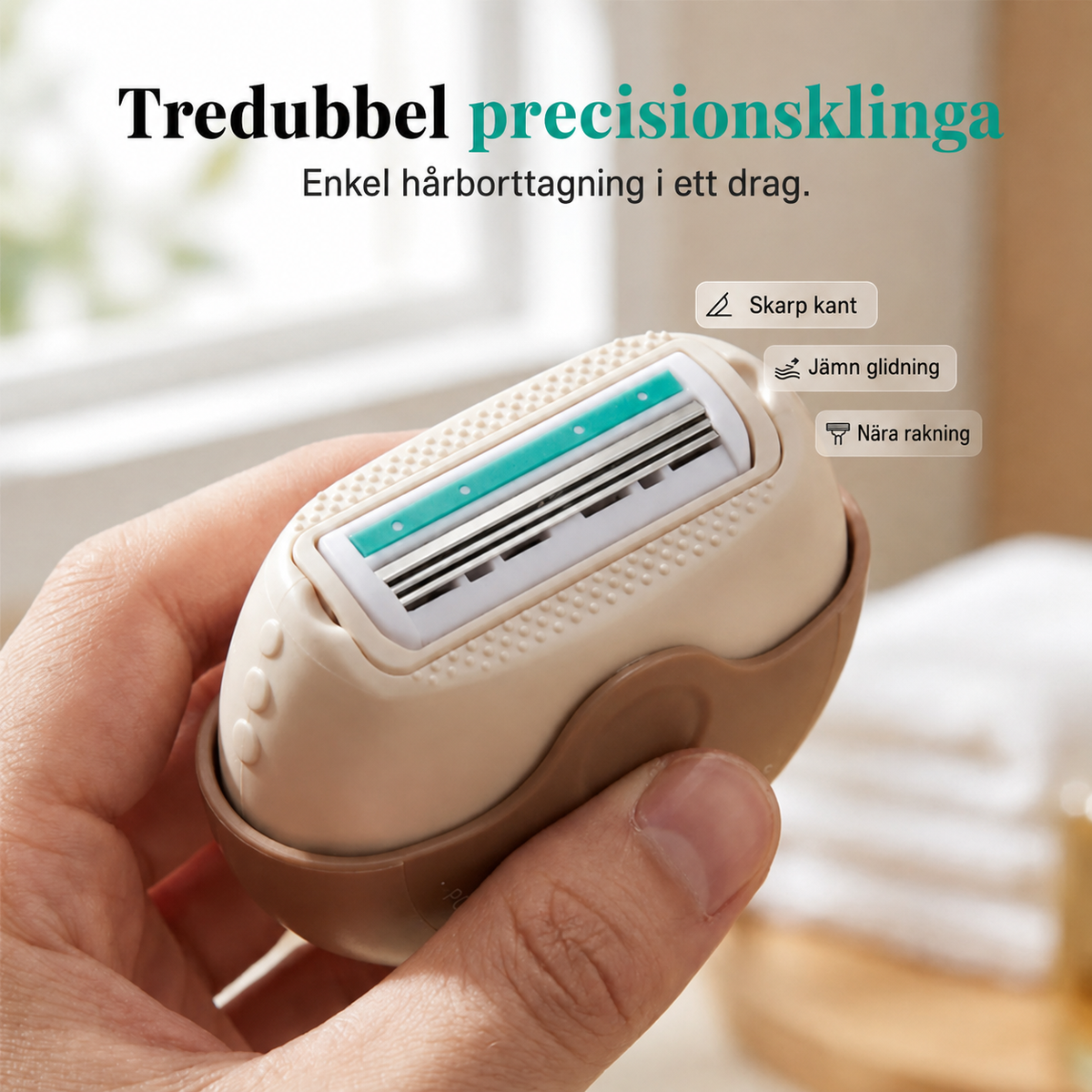 ShavePocket™ | Rakhyveln du alltid har med dig