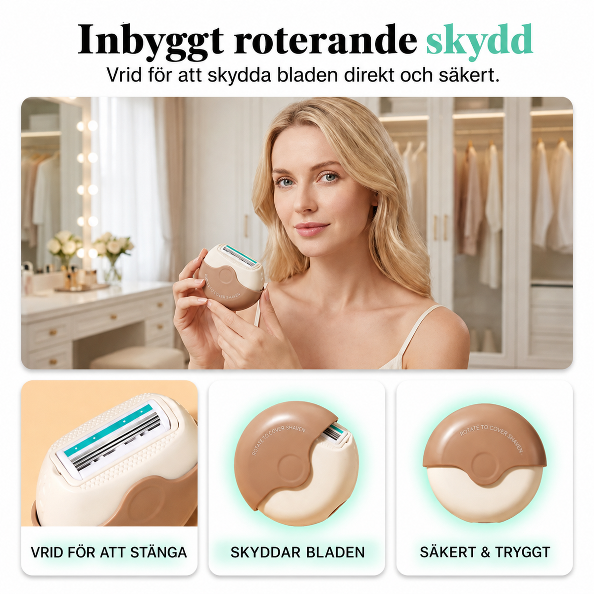 ShavePocket™ | Rakhyveln du alltid har med dig