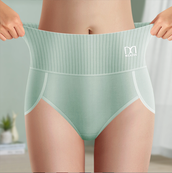 Metina™ | 6-pack andningsbara och bekväma trosor med hög midja och magstöd
