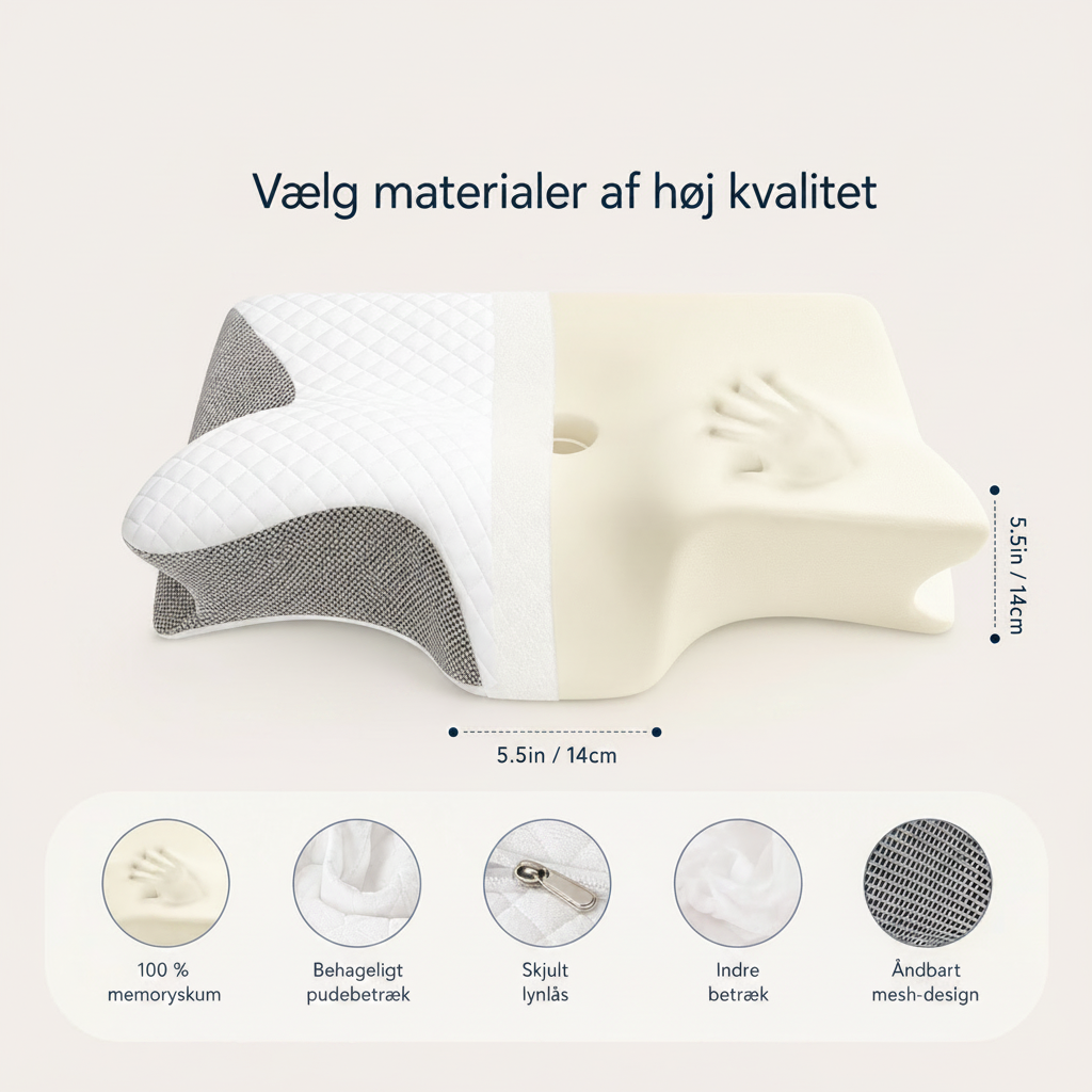 ContourSleep™ Ortopedisk kudde