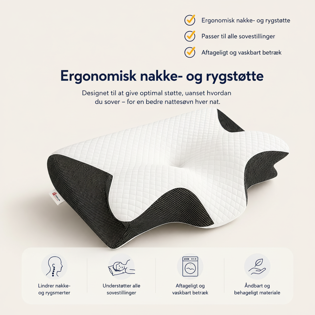 ContourSleep™ Ortopedisk kudde