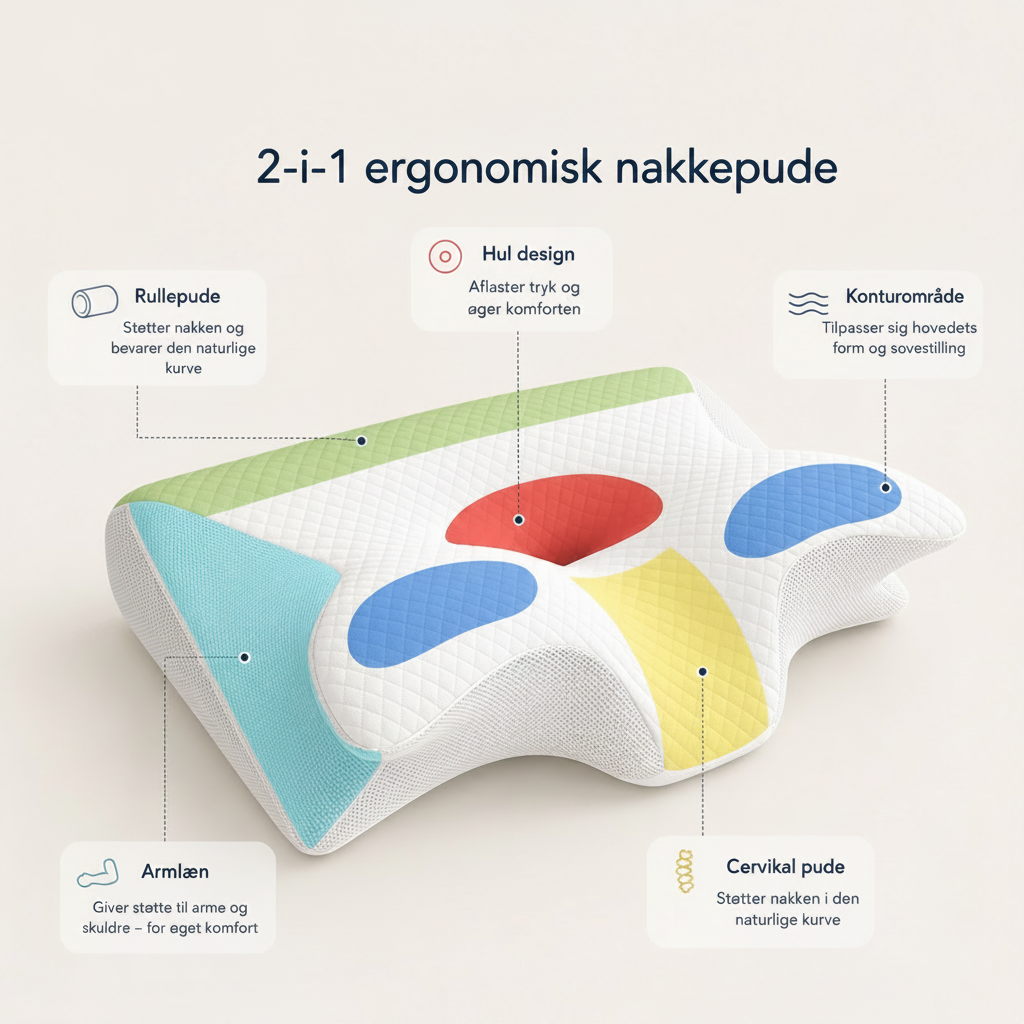 ContourSleep™ Ortopedisk kudde