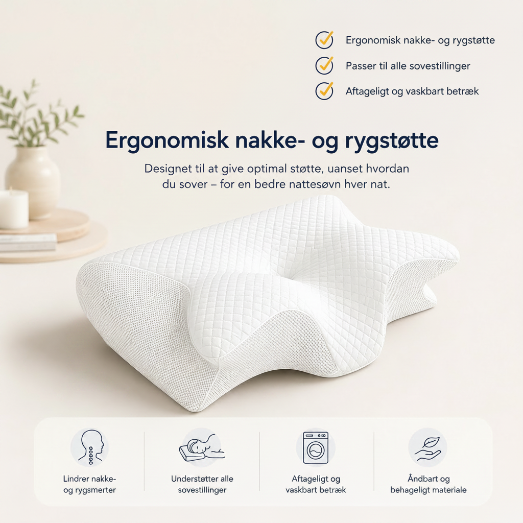ContourSleep™ Ortopedisk kudde