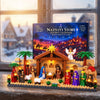 Julsnedräkning Julkrubba Byggsats